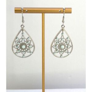 Boho Style Filigree Earrings